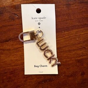 Kate Spade Gold 'Lucky' Key Holder